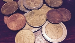 diverse Cent- und Euromünzen